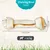 Chewing bone size L, approximately 20.5 cm long and 5.5 cm wide, suitable for dogs over 25 kg as shown in the image.