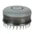 Brosse Furminator avec picots en plastique gris, boîtier rond translucide et couvercle gris portant le nom Furminator. Convient pour le toilettage des animaux. Brosse Furminator avec picots en plastique gris, boîtier rond translucide et couvercle gris portant le nom Furminator. Convient pour le toilettage des animaux.