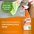 Nature's Miracle Oxy Formula Set-In Stain Remover, spray arancione. Testo visibile: Sicuro per gli animali e la casa. Soluzione mirata contro macchie e odori.