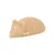 Juguete para masticar en forma de ratón de material beige, apto para mascotas.