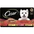 Cesar classic terrine, 8 x 150g. Contains 2 with succulent beef and liver, 2 with tender chicken and turkey, 2 with tender poultry, 2 with savoury chicken and beef.