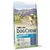 Purina Dog Chow Large Breed Puppy z indykiem, 14 kg. Widoczny tekst: układ odpornościowy, do 2 lat, dla dużych ras szczeniąt. Opakowanie przedstawia psa i mężczyznę na ścieżce.