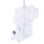 Boîte transparente en plastique avec plusieurs compartiments et ventouses, tige métallique au centre, logo H-K sur un côté visible.