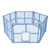 TIAKI Playpen Țarc hexagonal - L 150 x l 170 x î 66 cm