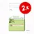 Lot de 2 sacs Natural Trainer Light Maxi, visible : Made in Italy, pour chiens maxi breeds >30 kg, images de pommes et herbes sur l’emballage.