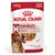 Royal Canin Medium Adult, 140g, per cani da 11 a 25 kg. Bocconcini in salsa, supporta la massa muscolare.