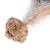 Legetøj af naturmaterialer med brun knold og beige fjer, egnet til interaktiv leg.