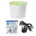 Catit Design Fresh & Clear drikkefontæne 3 liter - Kompletsæt: Drikkefontæne, 3 Filtre & Reservepumpe