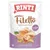 Rinti Filetto Feines Huhnfilet mit Schinken in Jelly, Leichter Genuss, sachet de 100 g. Texte en allemand et anglais visible sur l'emballage.