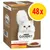 Gourmet Gold Pacco misto 48 x 85 g Umido per gatto - Mix Mousse 2: Tacchino + Agnello e Fagiolini + Trota e Pomodori + Merluzzo e Carote