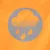 Symbole gris d’un nuage avec pluie à l’intérieur d’un cercle sur fond orange, visible sur le produit.
