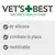 VET'S BEST NATURE'S HEALTH CARE. de silicona, combate la placa, reutilizable.