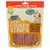 Chewy chicken strips with 100% natural chicken breast meat, great value pack. Text on pack: Loved by all dogs, pawsley & co.
