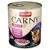 Blik Animonda Carny Adult kattenvoer, Multi-Fleisch-Cocktail Vlees Mix, met afbeelding van kat en schaal vlees. Tekst: mit Taurin. Blik Animonda Carny Adult kattenvoer, Multi-Fleisch-Cocktail Vlees Mix, met afbeelding van kat en schaal vlees. Tekst: mit Taurin.