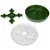 Green bowl with removable white insert and star-shaped green base, suitable for slow eating or interactive feeding.