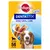 Pedigree Dentastix Daily Oral Care, recommended by vets, 56 sticks for dogs 10–25 kg. Image shows two Dentastix treats and product branding on yellow and blue packaging.