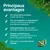 Principaux avantages : 96 % de protéine animale, spiruline comme super-aliment, indice glycémique bas, système nutritionnel pour carnivores, conservateurs naturels. N&D Spiruline.