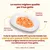 Salmone con carota, gelatina vegetale e riso su piatto. Testo: tutte le ricette HFC con carne e/o pesce 100% human-grade, idonei al consumo umano, ora alimento per il tuo gatto.