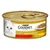Scatoletta Purina Gourmet Gold Feine Komposition, mit Rind und Huhn. Immagine di un gatto bianco e piatto con carne sulla confezione.