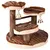 Mászóka hörcsögöknek natúr fából - H 15 x Sz 14 x M 14 cm