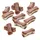 Set %: 48 da 5 cm - Pollo, Anatra, Salmone, Manzo