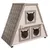Kattenhuis Madeira - L 90 x B 50 x H 75 cm