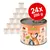 GranataPet DeliCATessen, 24x 200g κονσέρβες, μοσχάρι & κουνέλι, Made in Germany, χωρίς δημητριακά, σπόροι ροδιού, λάδι σολομού, πράσινο χειλικό μύδι. Υγρή τροφή για γάτες.