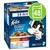 Purina Felix So Gut wie es aussieht Doppelt Lecker cat food, 24 pouches, Fleischauswahl in Gelee. Visible meats: Rind, Geflügel, Lamm, Kalb, Truthahn, Leber, Huhn, Niere. Green icon with 48.