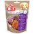 Confezione di snack per cani 8in1 FILLETS pro active, visibili filetti di pollo. Testo: Snack Premium Chicken arricchito con glucosamina e condroitina favorisce una maggiore agilità.