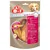 Opakowanie 8in1 Fillets pro skin & coat, Chicken Fillet +Nutri-Center, widoczne filety z kurczaka, tekst w języku angielskim: Premium Chicken Fillet, flax seed oil, supports a shiny coat.