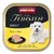 Animonda Vom Feinsten Adult tacchino e formaggio, cibo umido per cani, proposta di servizio con pezzo di carne e prezzemolo.
