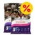 Blandat sparpack: Intersand Classic kattsand, 2 x 14 kg - Lavendeldoft & oparfymerad