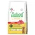 Sac Natural Trainer Daily Nutrition Small & Toy Adult >10 mesi, con Manzo, 2 kg. Texte visible : bien-être intestinal, supporte la vitalité, ingrédients d’origine naturelle, sans colorants.