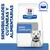 Упаковка корма Hill's Prescription Diet Derm Complete для собак. Видна собака, надпись на испанском: SENSIBILIDADES CUTÁNEAS Y ALIMENTARIAS. Значок миски с текстом ORIGINAL.