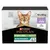 Purina Pro Plan Sterilised Adult Maintenance, 10 x 85g, à la dinde in gelatina. Confezione con motivo di gatto e simbolo di riciclaggio. Purina Pro Plan Sterilised Adult Maintenance, 10 x 85g, à la dinde in gelatina. Confezione con motivo di gatto e simbolo di riciclaggio.