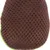 Close-up of brown mesh material with green edging, possibly part of a pet toy or accessory.