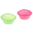 Silikonová cestovní miska - 2 x 500  ml