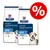 Hill's Prescription Diet Food Sensitivities d/d, zwei Beutel mit Hundebild und rotem Prozentzeichen für Rabattaktion.