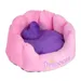 Hondenmand Princess Roze / Paars - L 45 x B 40 x H 30 cm - Hondenmand Princess Roze / Paars