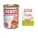 6 x 400 g RINTI Kennerfleisch + 100 g Filetto Pouch in Jelly mit Ente & Gemüse gratis! - Lachs