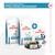 Royal Canin Hypoallergenic dietna hrana za pse, združljivi prigrizki z vitaminom B12. Vidna dva vreči hrane, vrečka prigrizkov in posoda s suho hrano.