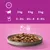 Conseils d’alimentation pour chat : 3 kg 3–3½ sachets, 4 kg 3½–4 sachets, 5 kg 4–4½ sachets par jour. 1 sachet équivaut à 16 g de croquettes.