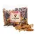 Zak Dibo Rinderkopfhaut 500 g, transparante verpakking met zichtbaar runderhuid snacks. Merknaam en productnaam duidelijk leesbaar op het etiket.