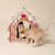 Casita de jengibre TIAKI juguete para gatos