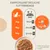 Conseils d’alimentation pour chat : 3 kg 2¼–3 boîtes 85 g, 4 kg 2¾–3¾ boîtes 85 g, 5 kg 3¼–4¼ boîtes 85 g. Remplacer 1 boîte 85 g par 18 g croquettes IAMS.