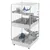 Ferplast kooi voor kleine dieren Furet Tower - grijs: L 80 x B 75 x H 161 cm