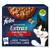 Confezione Felix Sensations Extras Farm Selection in Jelly, 24x con manzo, tacchino, pollo, agnello. Testo visibile: No colourants same great taste.