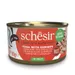 Schesir Complete Nutrition Filet in Gelee 6 x 85 g in Dosen - Thunfisch mit Garnelen
