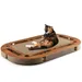Canadian Cat Company PlayPlate XL Walnut - approx. 85 x 54 x 5.8cm (L x W x H)
