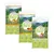 Bunny FrischGras Heu Set Karotte, Vital, Blüten - 3 x 500 g